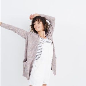 Madewell Marled Summer Ryder Cardigan, S